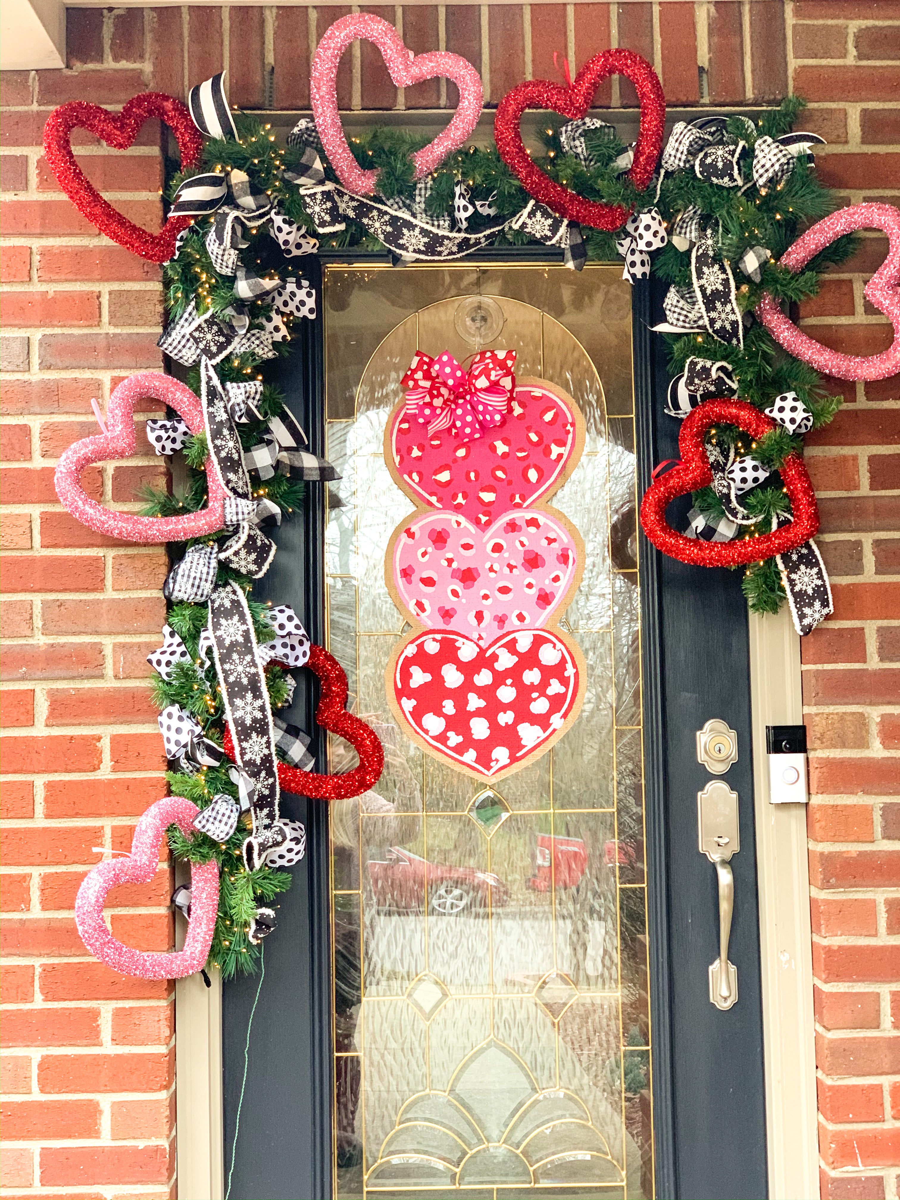 Leopard Hearts Door Hanger – DoorCandybyMeg